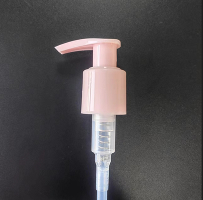Bomba cor-de-rosa 24/410 do distribuidor da loção do fechamento do grampo 28/410 de mola interna para o champô