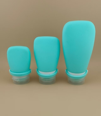 Frascos de Viagem de Silicone para Recarga K1400 para Cuidados com a Pele