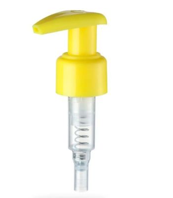 Bomba de loção para distribuição de líquidos para mão de plástico degradável para produtos químicos domésticos de limpeza