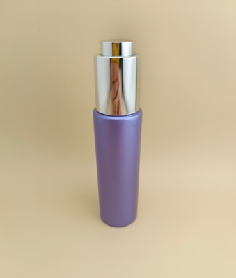 Design Delicado Roxo Liso Redondo Longo Frasco Conta-gotas K-GBL30 Para Essência