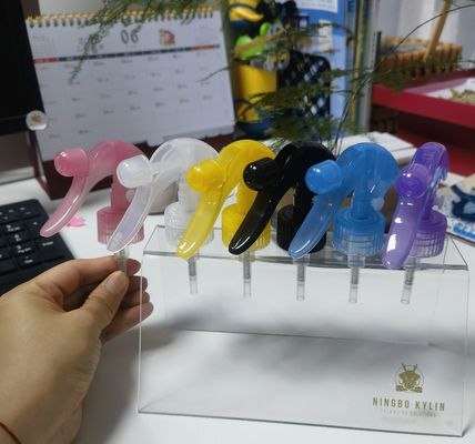 Borrifador Mini Transparente com Gatilho para Limpeza Doméstica