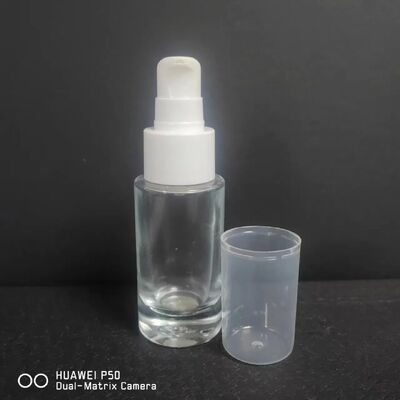 Bomba de loção de todo o plástico para embalagens cosméticas Bomba de creme para produtos de cuidados com a pele