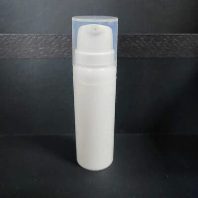 Embalagem de cosméticos 30 ml garrafa de bomba sem ar garrafa de plástico branco garrafa de loção bomba de PP garrafa