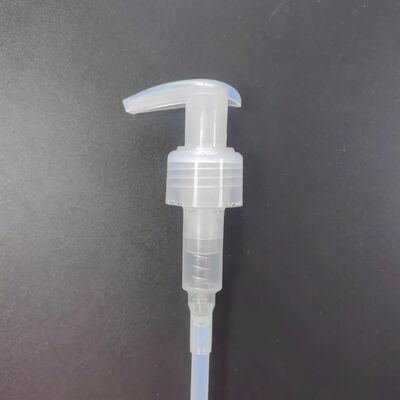 Cabeça de bomba 2cc Dispensador de loção bomba 28/410 Prata brilhante metalizada