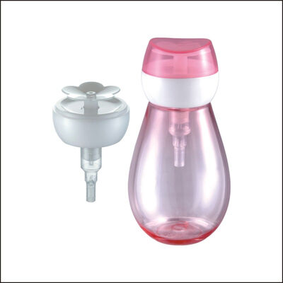 Garrafa de água para bomba de unha de flor de plástico Pet 150ml