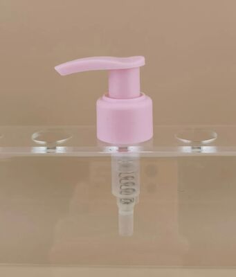 Bomba de loção rosa esquerda-direita para cosméticos femininos