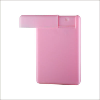 20 ml Pulverizador de cartão de perfume rosa para líquido