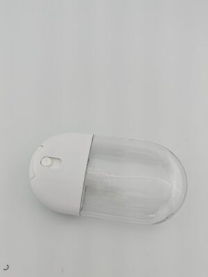 Todo plástico tipo de cartão de crédito sprayer de tipo oval frasco de spray de bolso de névoa recarregável