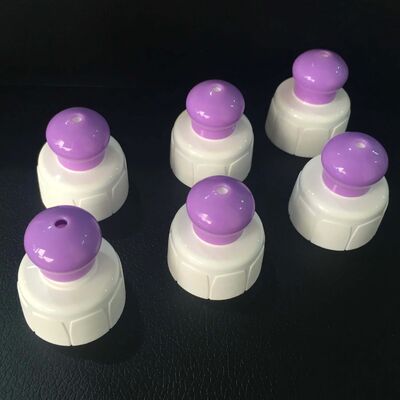 24/410 28/410 Gloss Closure Water Sport Bottle Cap Push Pull de plástico