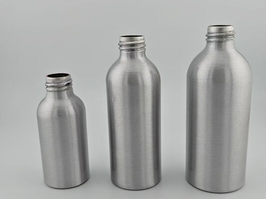 Embalagem de alumínio vazia para cosméticos, loção de água, garrafa de metal, recipiente de embalagem