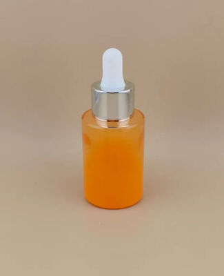 Novo Design Mudança Gradual Limpa Limpa Redonda Limpa Garrafa para Essence