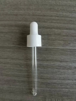 10 ml 20 ml 30 ml 50 ml Beberão branco com tubo longo para cosméticos de óleo