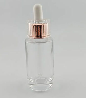 30 ml de Soro Transparente para Cuidados da Pele Botões de Óleo Essencial para Vidro