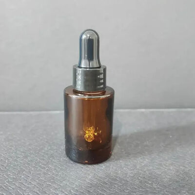5ml 10ml 15ml 20ml 30ml 50ml 100ml Frasco conta-gotas de vidro âmbar para óleo essencial