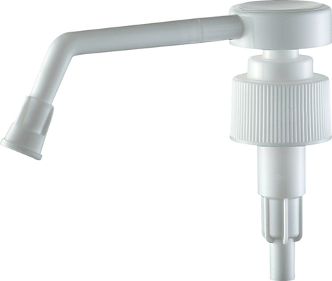 Bomba branca Nonspill do distribuidor da loção Leakproof com bocal longo K207-3