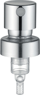 Cor de prata de alumínio fina do pulverizador 0.10cc da bomba do perfume da névoa do ODM K403