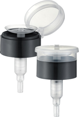 Bomba Nontoxic do verniz para as unhas do OEM, distribuidor da bomba do removedor de verniz do prego do preto K802-1
