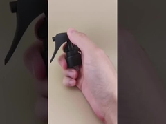 K601-2 Mini pulverizador de gatilho para cabeleireiro em plástico preto