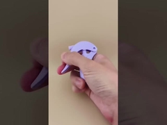 Pulverizador de gatilho mini de plástico roxo claro K604-1 para garrafas e cabeleireiro