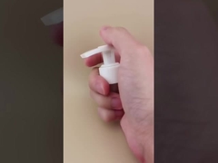 Bomba de Loção Branca para Cuidados da Pele K204-3 com Bloqueio Esquerda-Direita