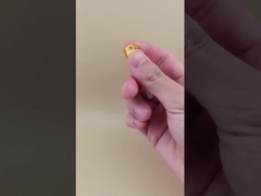 Botão de Alumínio Amarelo Pulverizador de Crimp Finos Casa Grande K402-1 para Perfumes