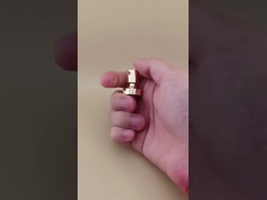 Botão de Alumínio Dourado Pulverizador de Crimp Finos Casa Grande K402-1 para Perfumes