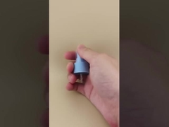 Botalhas de cosméticos com faixa azul, pulverizador de névoa fina, gatilho K302