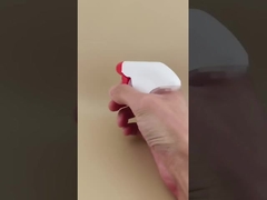 Pulverizador de bomba de disparo de espuma K107-1 vermelho e branco com certificação