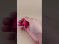 Ativador de PP de plástico personalizado para borrifador de névoa fina lisa vermelha K302