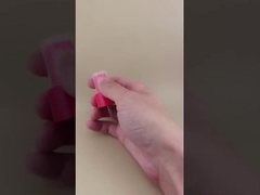 Ativador de PP de plástico personalizado para borrifador de névoa fina lisa vermelha K302