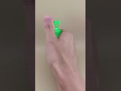 Bomba de loção de parafusos de saída grande verde K206-6 para shampoo