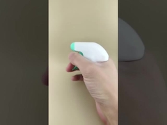 Sprayer de gatilho simples branco e cian K101-9 para certificação de garrafas de limpeza doméstica