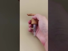 Bomba de loção de grão de madeira de plástico K1104 para frascos