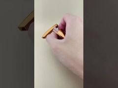 Bomba de loção Bomba de distribuição de plástico marrom K1104 para garrafas