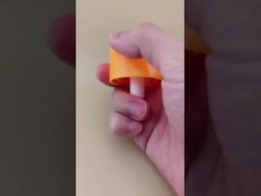 Remover maquiagem de meninas Pompa de unhas laranja K801-2 com moagem interior de plástico PP gatilho CRC possível