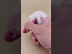 Sprayer de gatilho K603-2 de plástico transparente personalizado para cabeleireiro