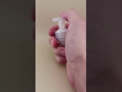 Bomba de loção transparente com trava esquerda-direita K204-4 para cuidados com a pele