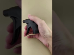 Certificação de pulverizador de bomba de gatilho de cor preta personalizada SD109-G para cabeleireiro