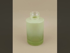 Nova Garrafa de Vidro Verde com Design para Loção de Imersão