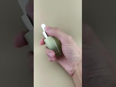 Novo Design Mudança Gradual Verde Frasco Conta-Gotas Liso K-GBL30 para Essência