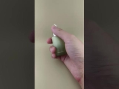 Novo Design Mudança Gradual Verde Frasco Conta-Gotas Canelado K-GBL30 para Essência