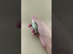 Novo Design Mudança Gradual Matcha Verde Frasco Conta-gotas Liso K-GBL30 para Essência