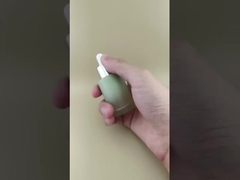 Novo Design Mudança Gradual Verde Frasco Conta-Gotas Canelado K-GBL30 para Essência