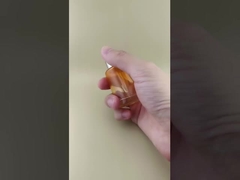 Novo Design Claros Mudança Gradual Claros Laranja Limpa Gloss Bottle Dropper K-GBL30 para Loção