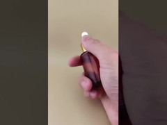 Novo Design Frasco Conta-Gotas Canelado Marrom Claro K-GBL30 para Essência