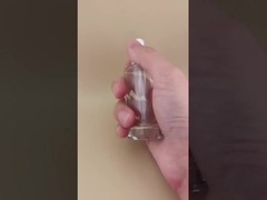 Delicado Design Liso e Liso Botão de Dropper Pequeno e Quadrado para Essence