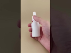 Delicado Design Bottle Dropper Branco Borboleta Redonda Suave para Cuidados da Pele