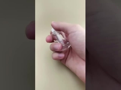 Mini Frasco Conta-Gotas de Vidro para Cuidados com a Pele Feminina