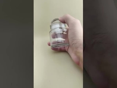 Design Delicado Copo de Vela Transparente para Festival