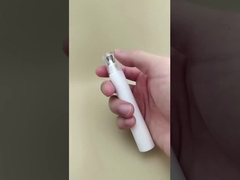 Tubo flexível de plástico branco para cuidados com a pele